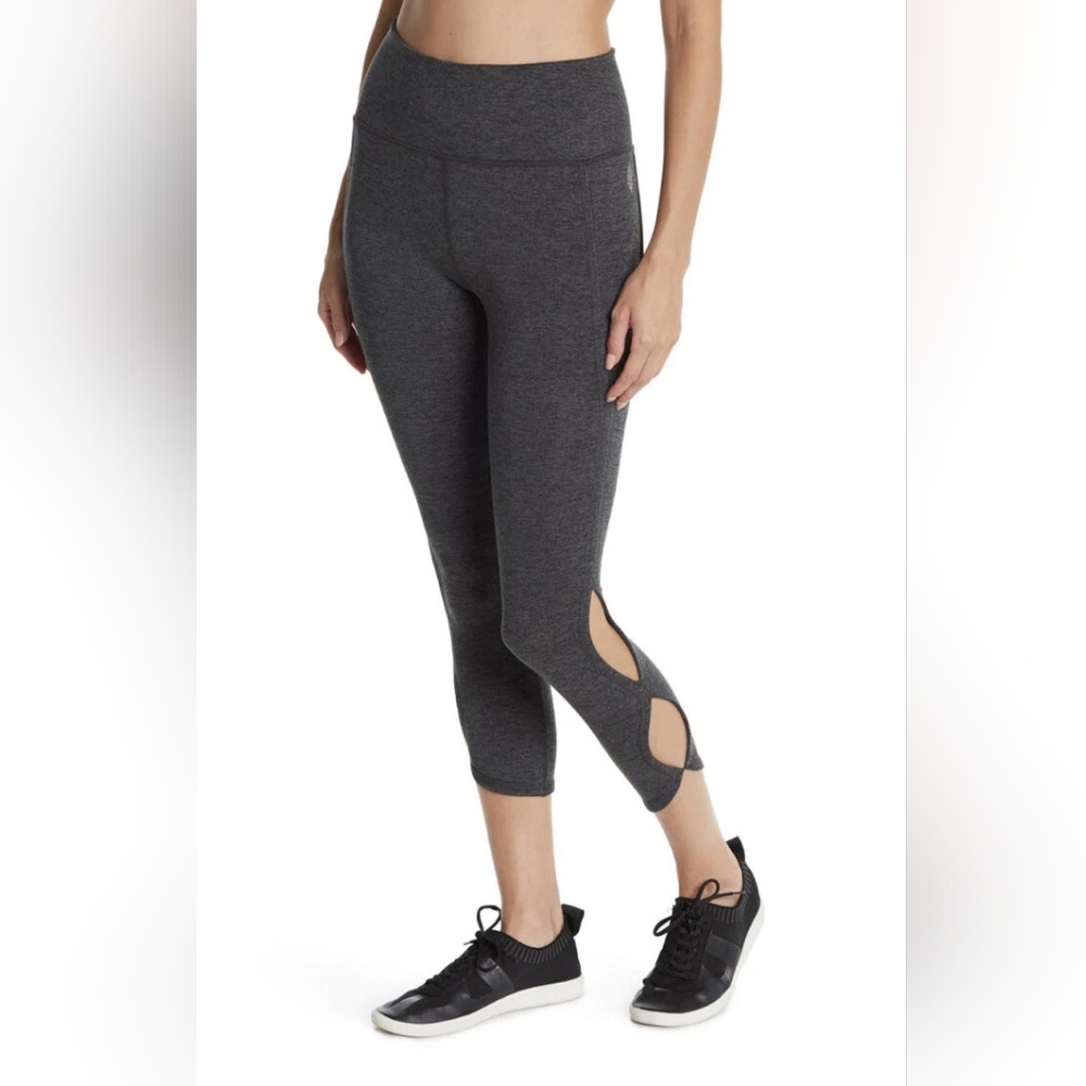 FP Movement - Free People - Infinity High Waist Crop Cutout Leggings - Size M